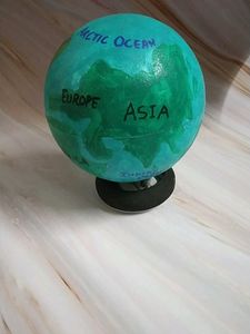 Battery Operated Spinning Earth Model For Kids Pro