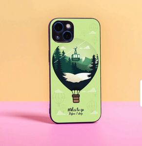 Green 'Miles to go' Case For Iphone12 Pro Max