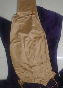 Boys&#39; Purple Asymmetrical Kurta