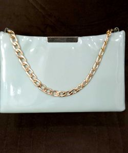 Elegant Sea Green Clutch/Sling Bag/HandBag