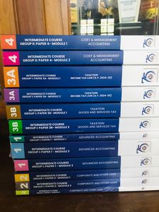 ICAI CA INTERMEDIATE BOOKS