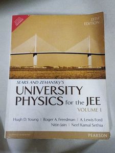 Selling University Physics Book IIT JEE Exam