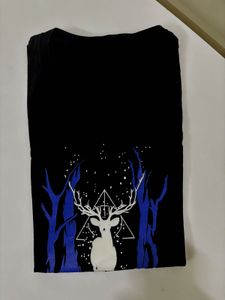 Harry Potter- Patronus Black Tshirt Size:M