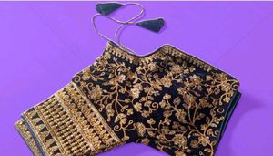 Embroidered Saree Blouse