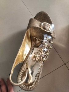 New Golden Sandals