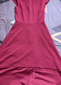 Maroon Dress