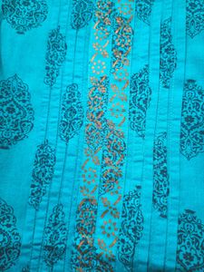 Srishti Printed Sleeveless Kurta With Free Legging