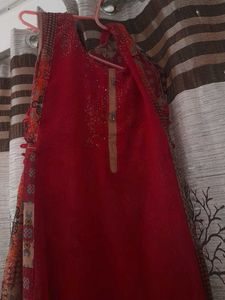 Clearance Sale Long Kurti With Side Slite Style