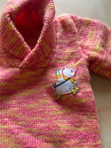 Handmade Knitted Baby Outfit