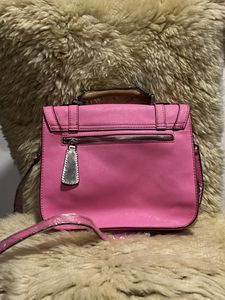 Authentic Guess Pink Satchel Bag