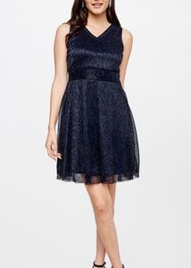 Shimmery Blue Party Wear+ HP Bag