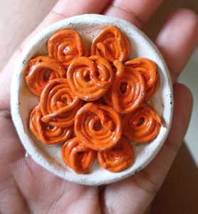 Jalebi Miniature Plate