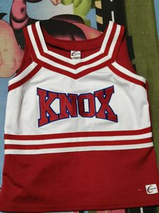 Cheerleader Top - Red & White
