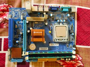 Motherboard Combo For PC Computer Core 2 Duo