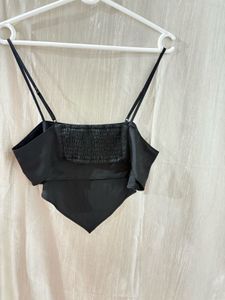 Black Cami Crop Top