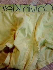 Orginal Calvin Klein Yellow Trunk -