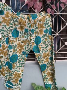 Floral Print Pajama Set