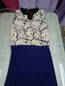 Imported Crochet Work Dress