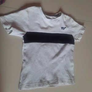 White Black BoybT-Shirt