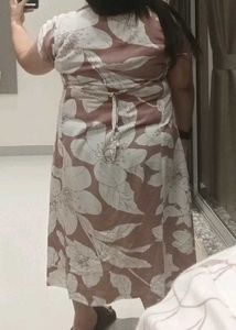 Floral Print Dress Cotton