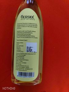 Nersiol Non Sticky Light Hair Oil UV protective