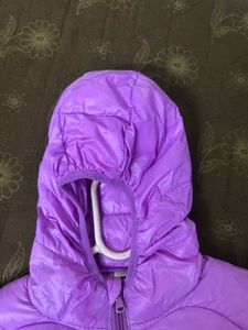 Purple Puffer Jacket - Cozy &amp; Cute