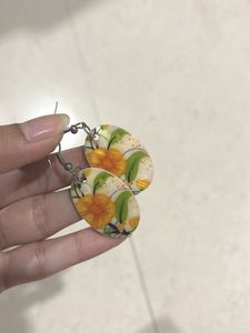 Floral Drop Earrings