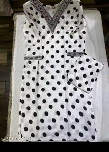 Polka Dot Kurta