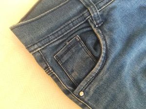 Low Waist Pencil Jeans (Navy Blue 💙)