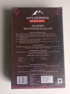 Alps Goodness Facial Kit
