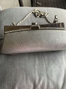 Silver Minauderie Bag