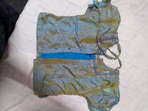 Blue Colour Pariki Jacket For Kids
