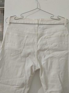 White Denim Jeans