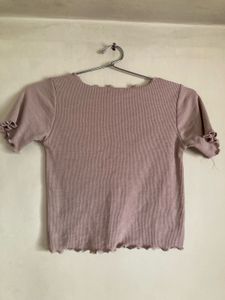 Heart Cutout Cute Top
