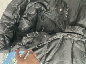 Black Padded Winter Jacket