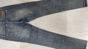 Distressed Denim Jeans