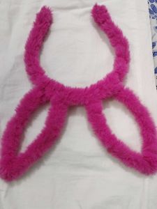 Pink Bunny Ears Headband