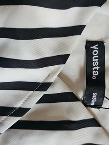 Yousta Mini Striped A-Line Dress