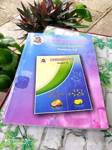 12th Chemistry Practical Book Maharashtra Board