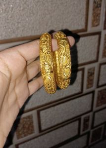 Beautiful Gold Kada Set