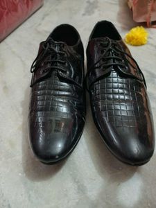 Men Height Increasing Lace Up Shoes