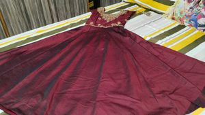 Maroon Gown