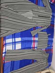 Striped Three-Piece Set