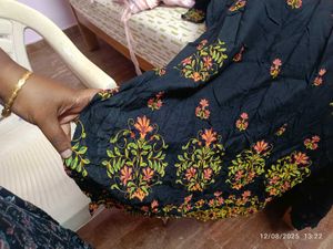 Xxl Avaasa Black Kurta
