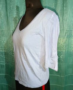🎁Buy 2 Get 1 Free🎁Size S/ M Cute Blue V-Neck Top