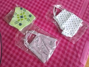 3 Pack Cute Face Masks