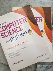 Class 12 Computer Science (Sumita Arora)