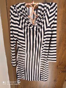 Beautiful Black And White Tunic