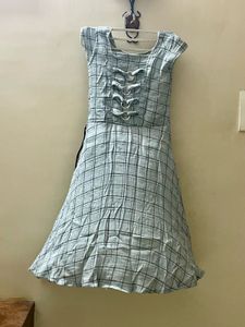 Checked Casual Dress