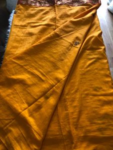 Golden Yellow Saree(Women’s)